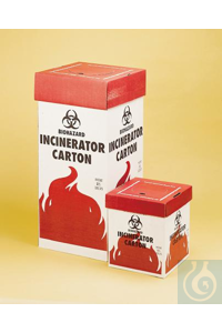 SP Bel-Art Cardboard Biohazard Incinerator SP Bel-Art Cardboard Biohazard...